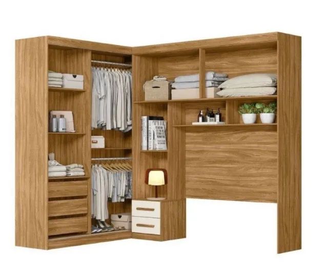 Guarda Roupa Florença Modulado Moval Móveis - Foto 4