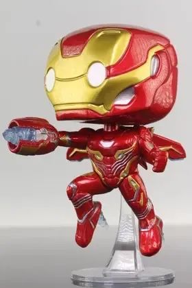 Boneco de vinil Funko POP Marvel Avengers Infinity War Iron Man - Foto 5