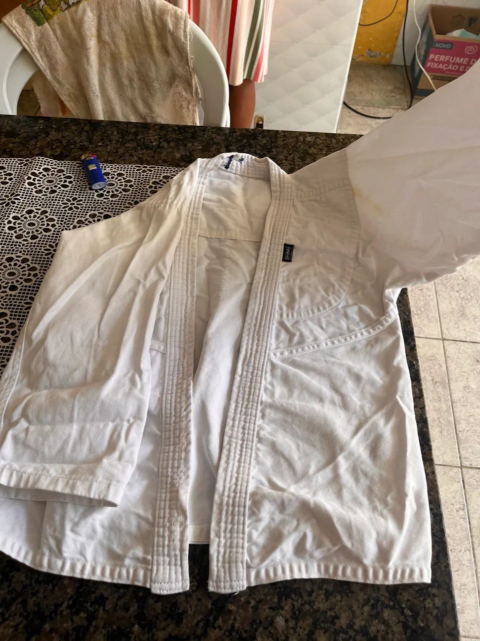 Kimono infantil branco  - Foto 2
