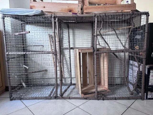 Vendo Gaiola e viveiro de pvc - Foto 2