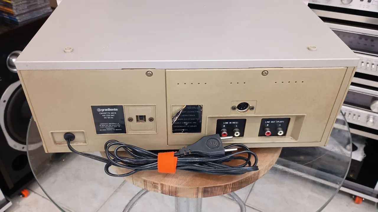 Tapedeck gradiente CD 2800 impecável  - Foto 5