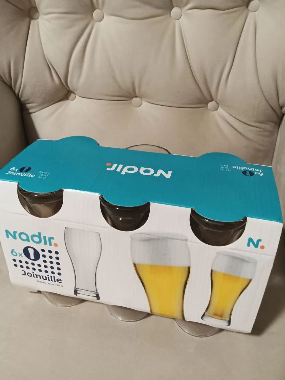 Copos 300 ml 6 unidades Nadir 