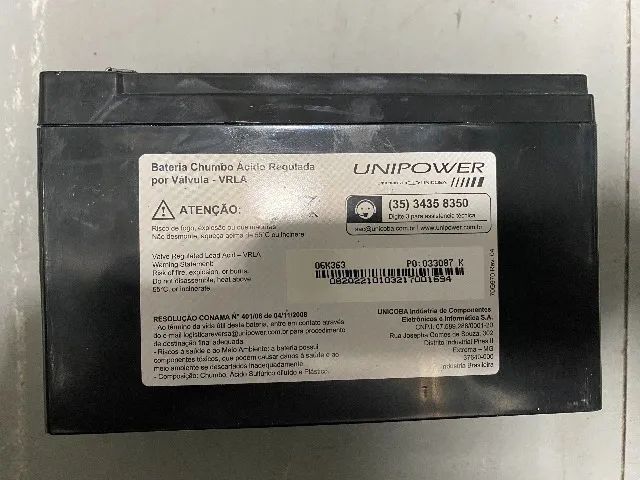 Bateria 12 V Unipower - Foto 2