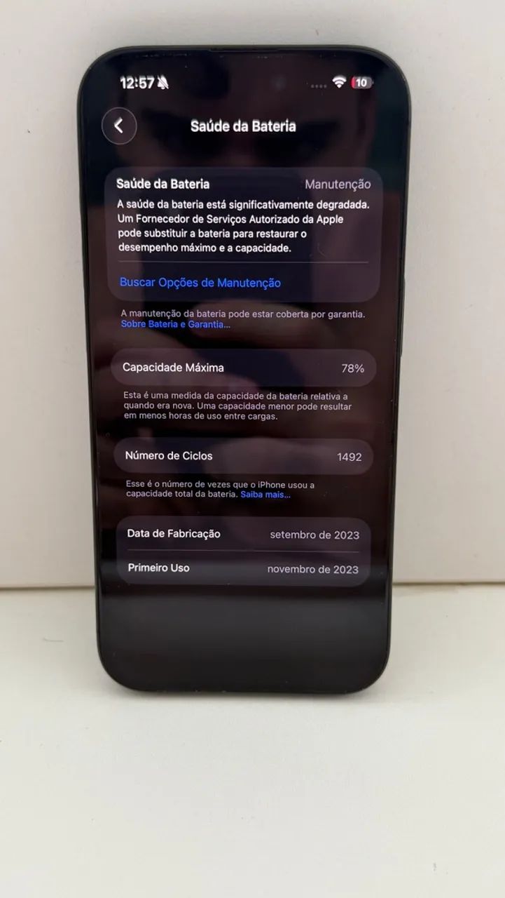 iPhone 15 pro preto  - Foto 5