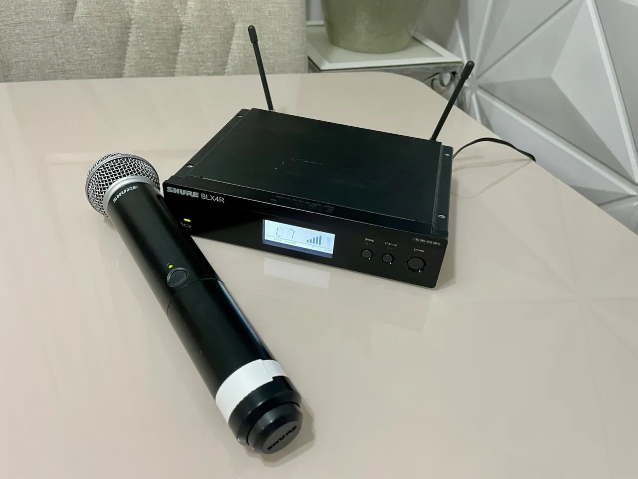 Microfone sem fio Shure BLX 2 / SM58 Original - Microfones e