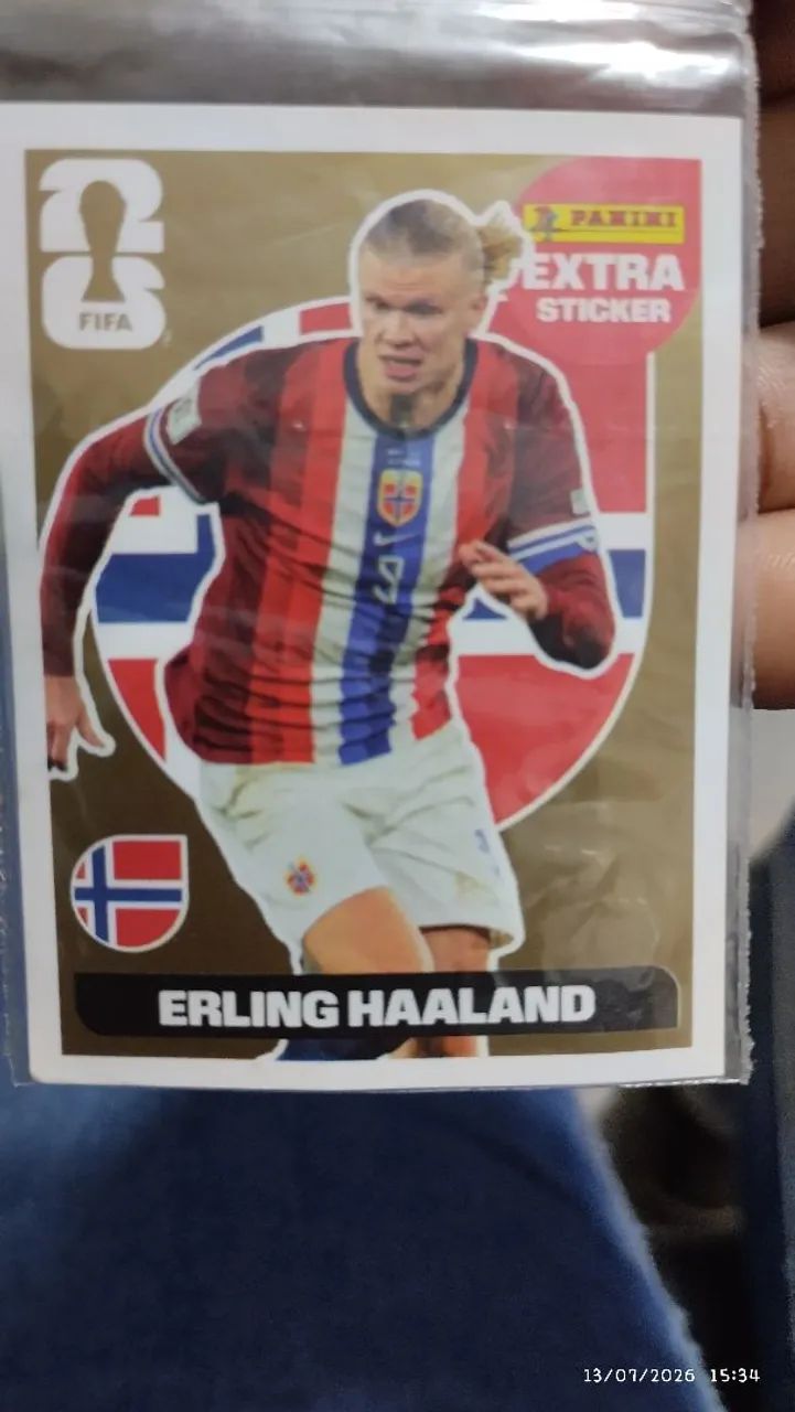Figurinha do extra Holland  - Foto 3