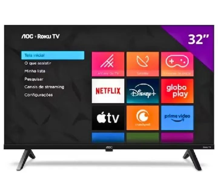 Smart TV, Roku Philco, 32 polegadas 
