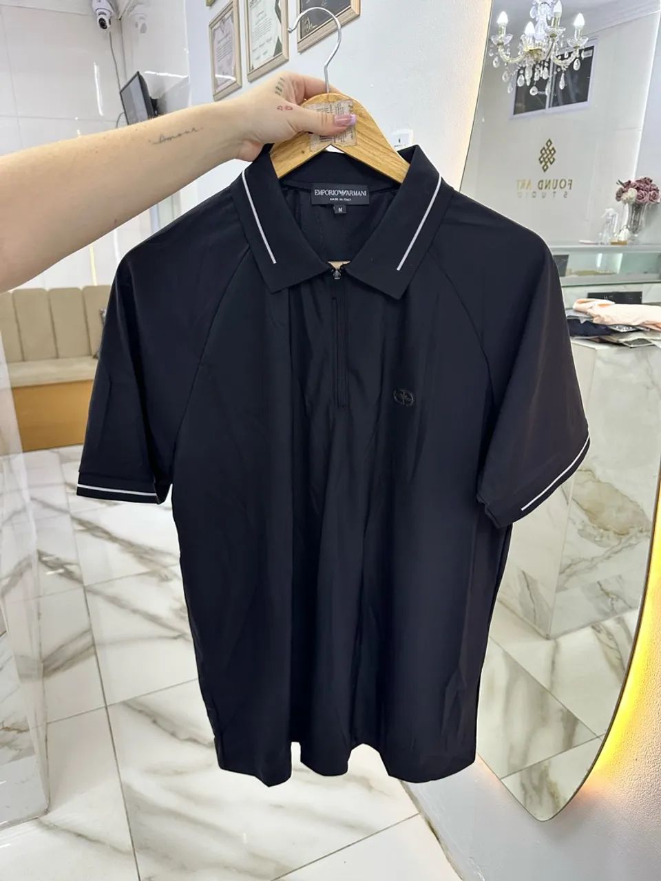Camisa Masculina Slim Fit ? Visual Moderno
