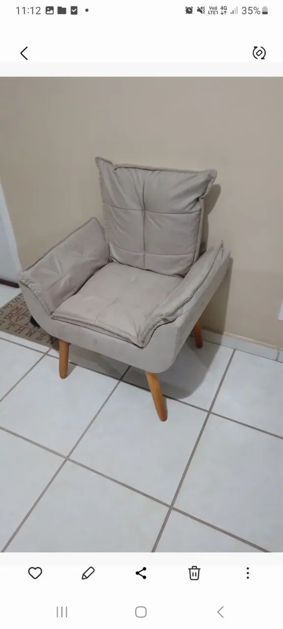 Poltrona de sala  - Foto 3