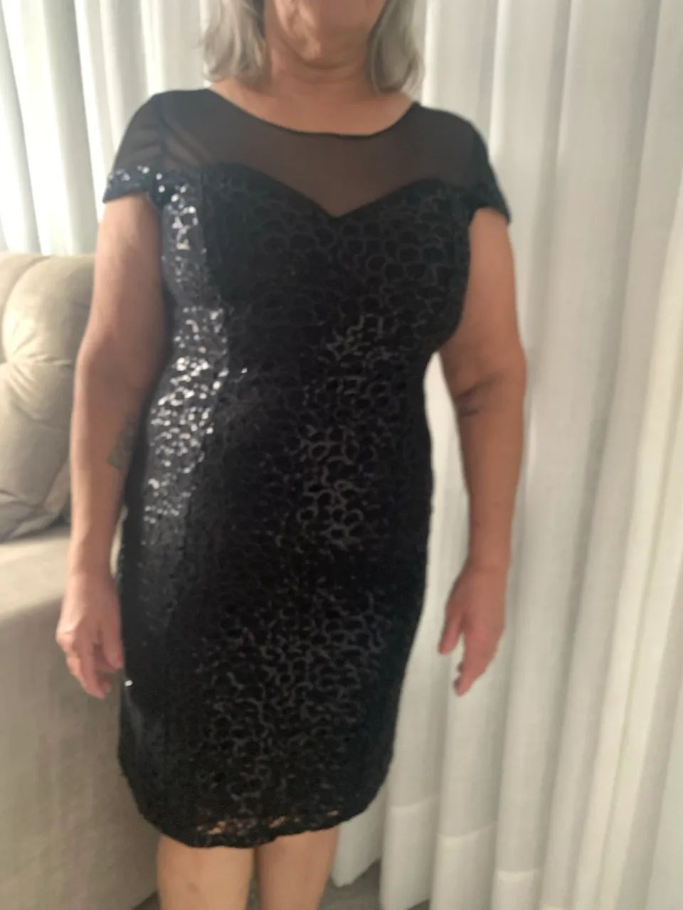 Vestido de Festa Preto  - Foto 4