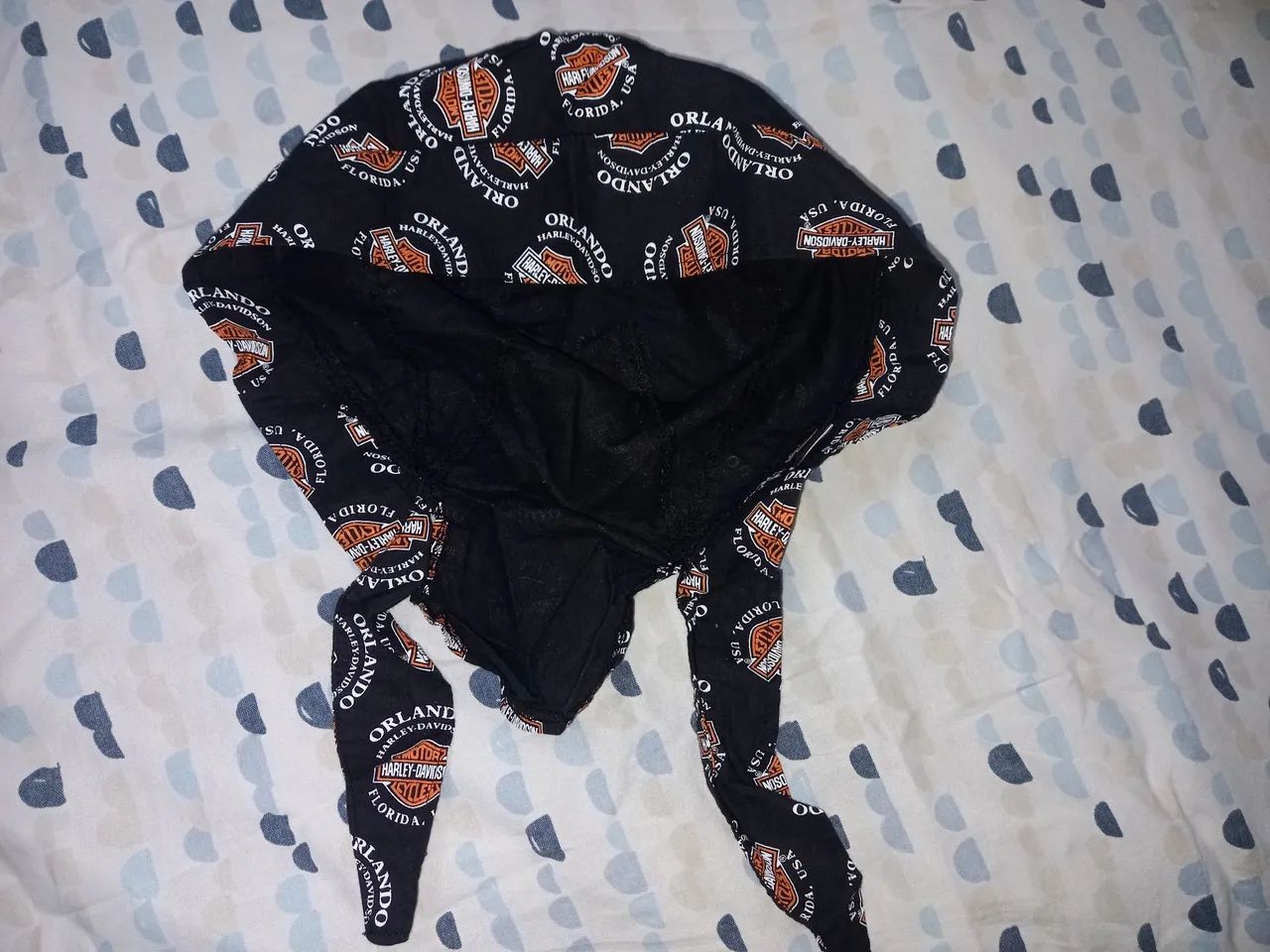 Bandana Harley Davidson tamanho único usada - Foto 4