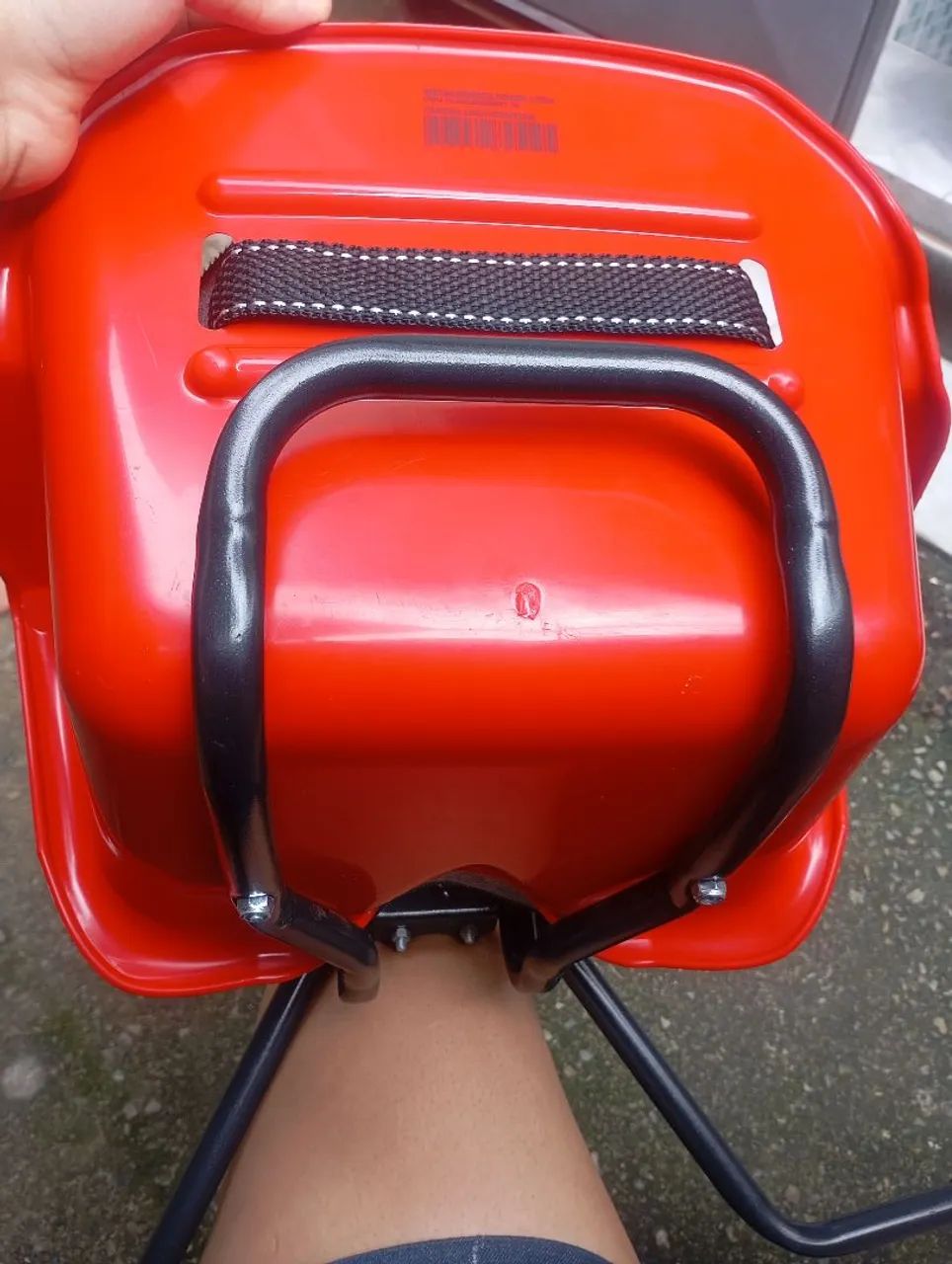 Cadeirinha de bicicleta dianteiro - Foto 5