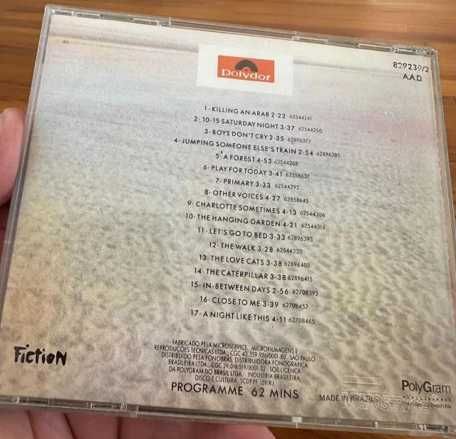 CD The Cure | Staring at the Sea - The Singles - Foto 3
