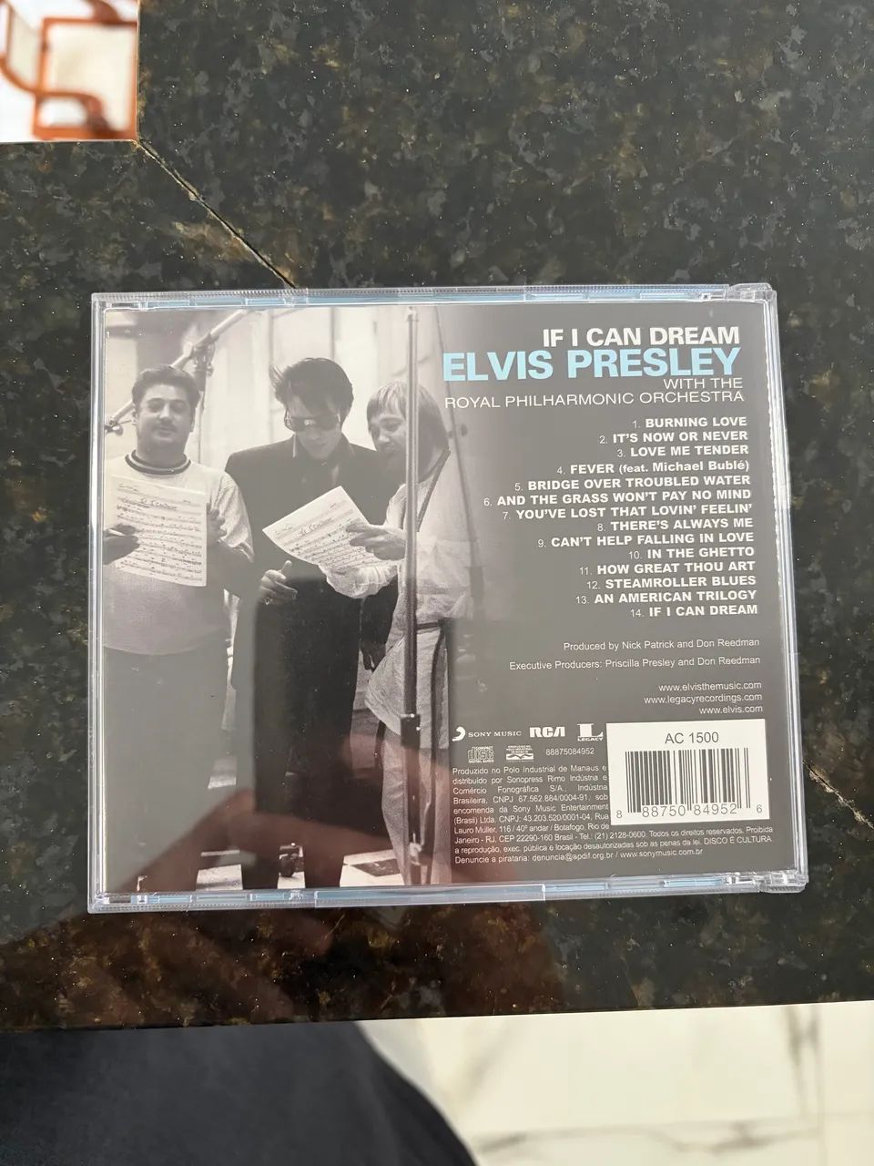 CD Elvis Presley - If I Can Dream (Royal Philharmonic Orchestra) - Foto 3