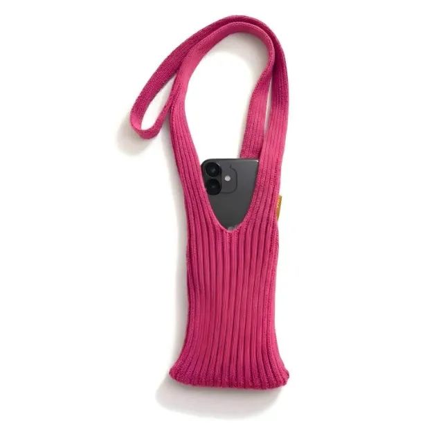Capa Bolsa Phone Pocket Em Tecido 80cm [Rosa]  - Foto 5