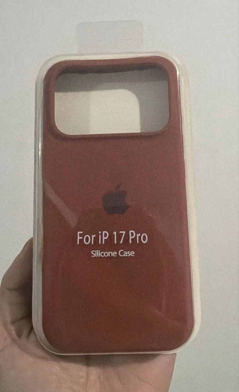 Capa de silicone para IPhone 17 Pro