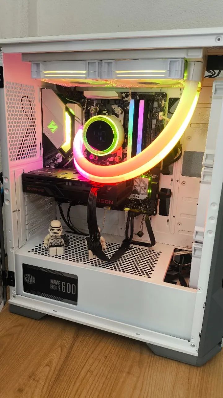 PC Gamer Completo Ryzen 7 5700X + RX 6600 - Foto 5