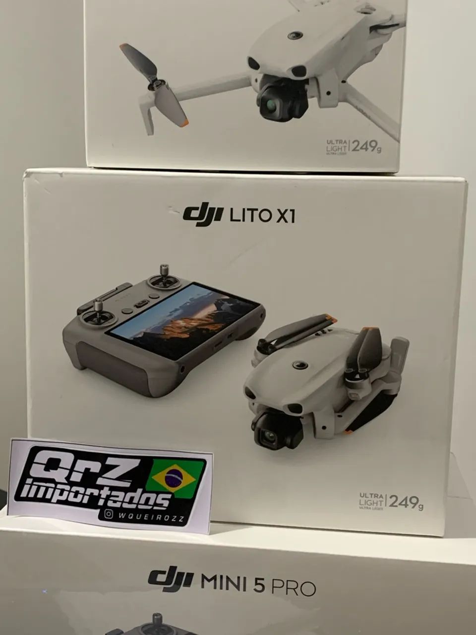 Drone DJI Lito X1 Fly More combo - Novo - Foto 2