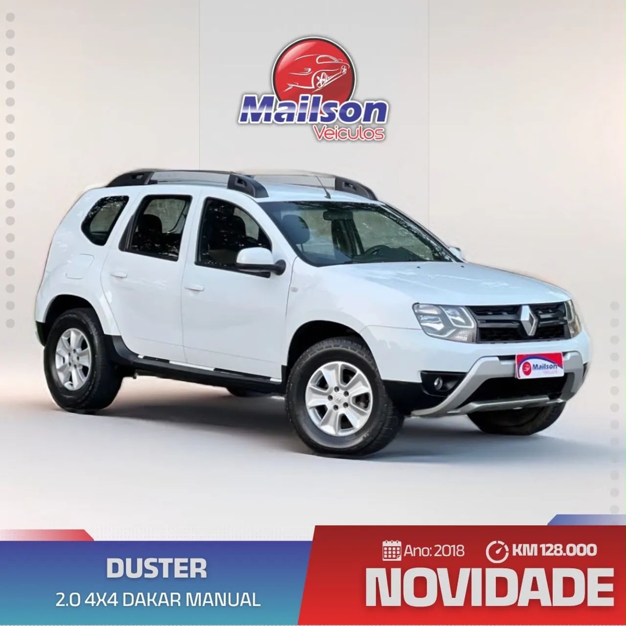Renault Duster DUSTER DAKAR 4x4 2.0 Hi-Flex 16V Mec. 2018