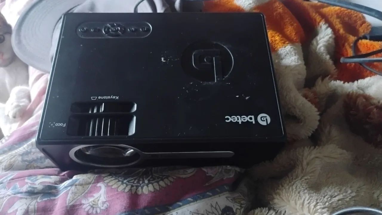 Projetor top completo com controle  - Foto 2