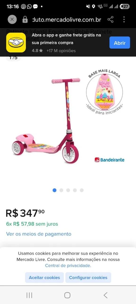 Patinete infantil - Foto 2