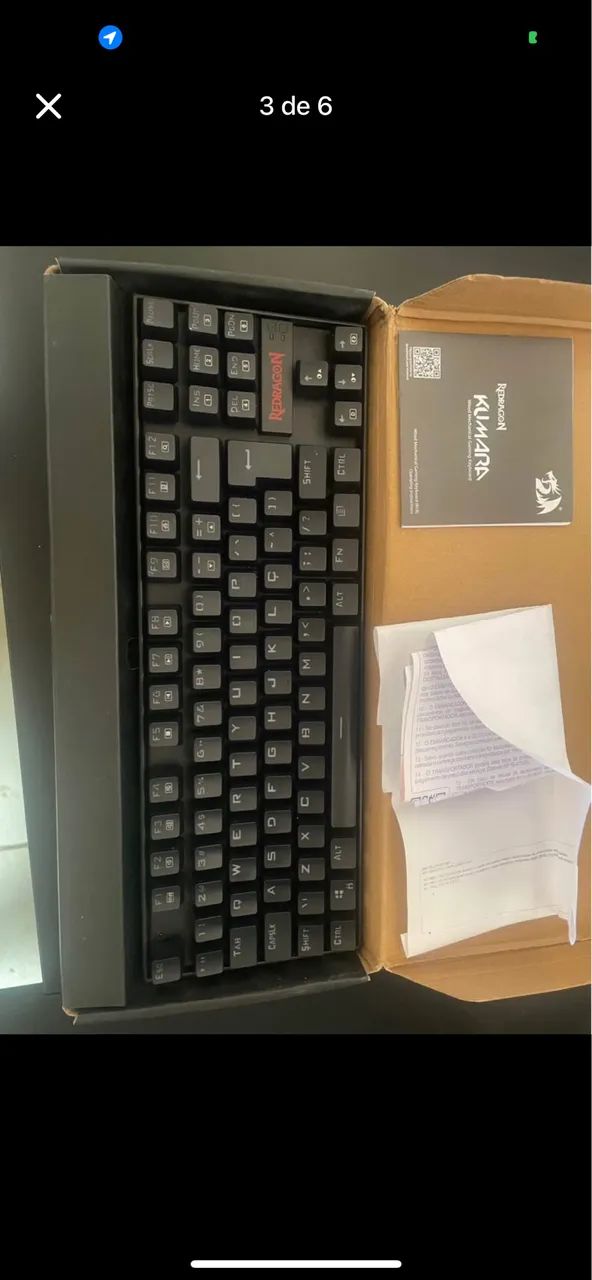 Teclado Mecânico Redragon Kumara - Foto 3