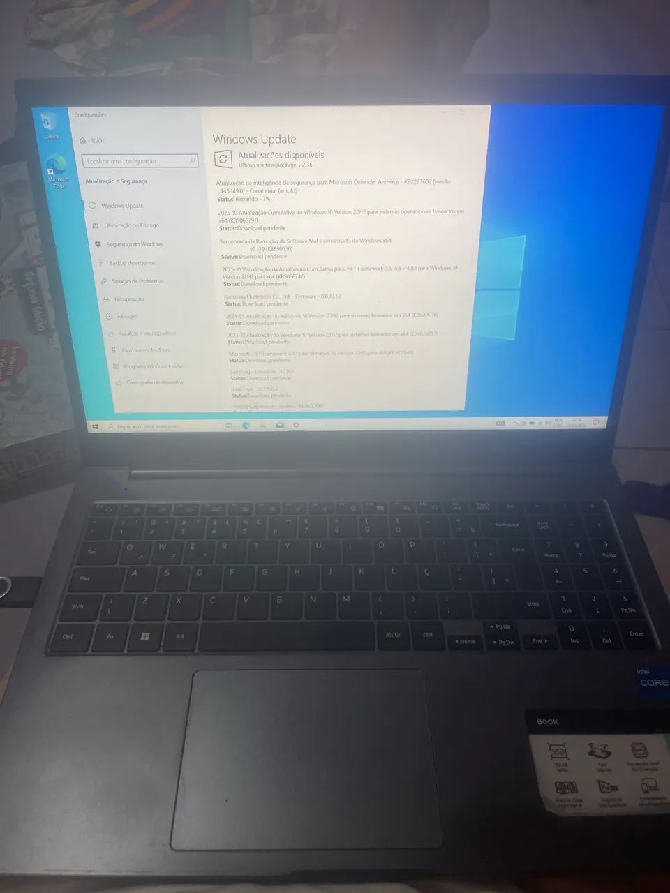 Notebook Samsung book