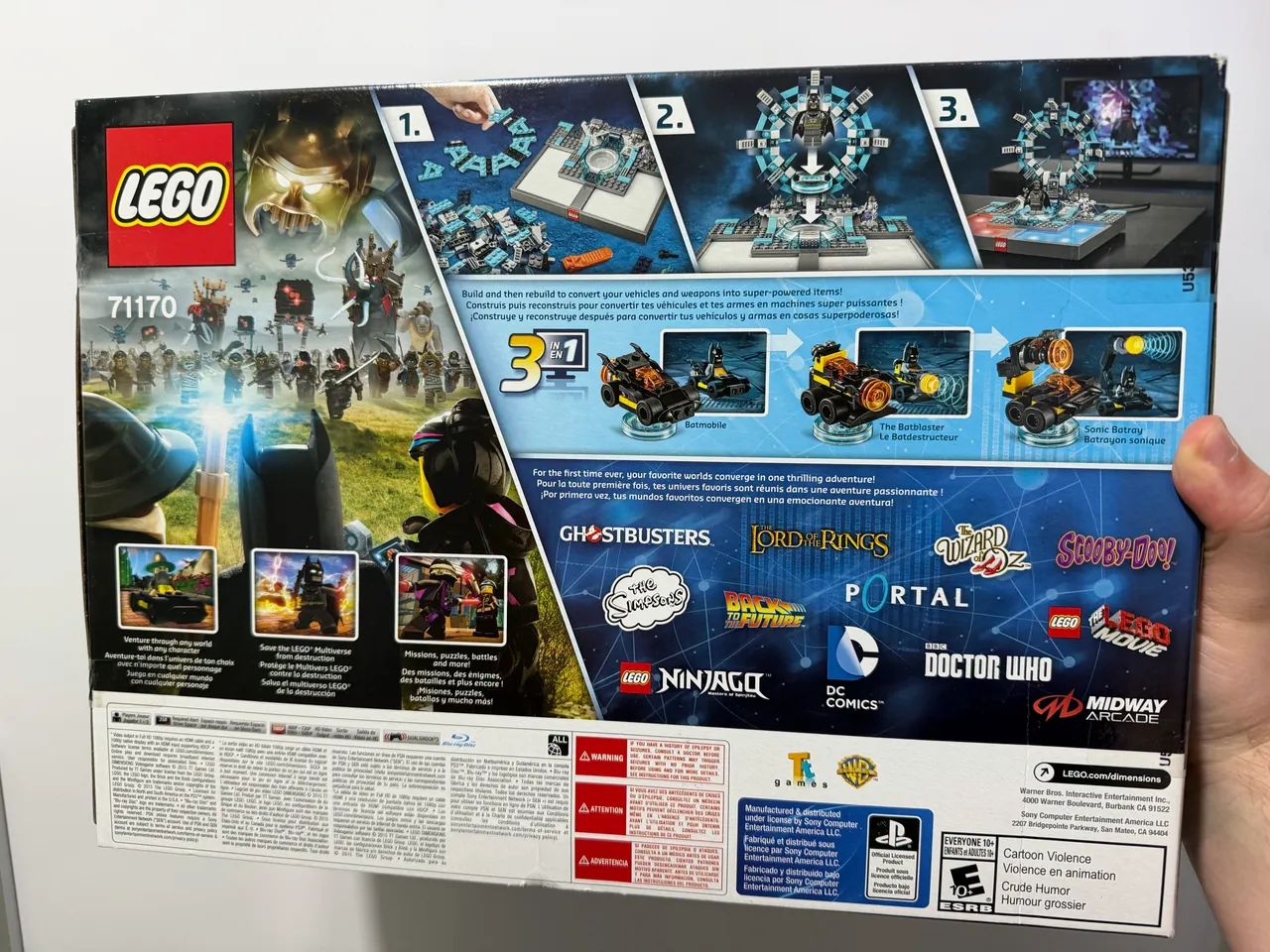 LEGO Dimensions Starter Pack PS3 Original Lacrado - Foto 2