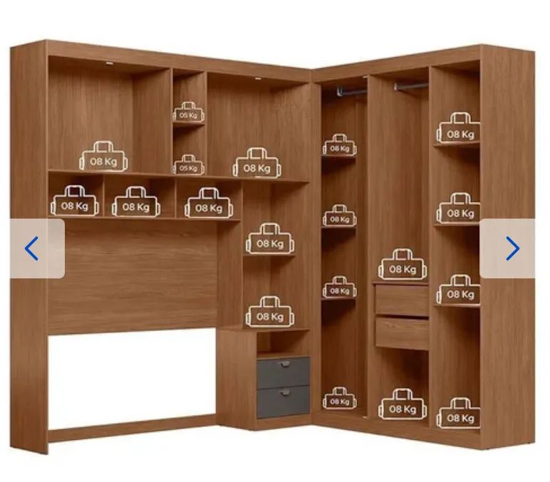 Guarda roupa de casal modulado - Foto 3