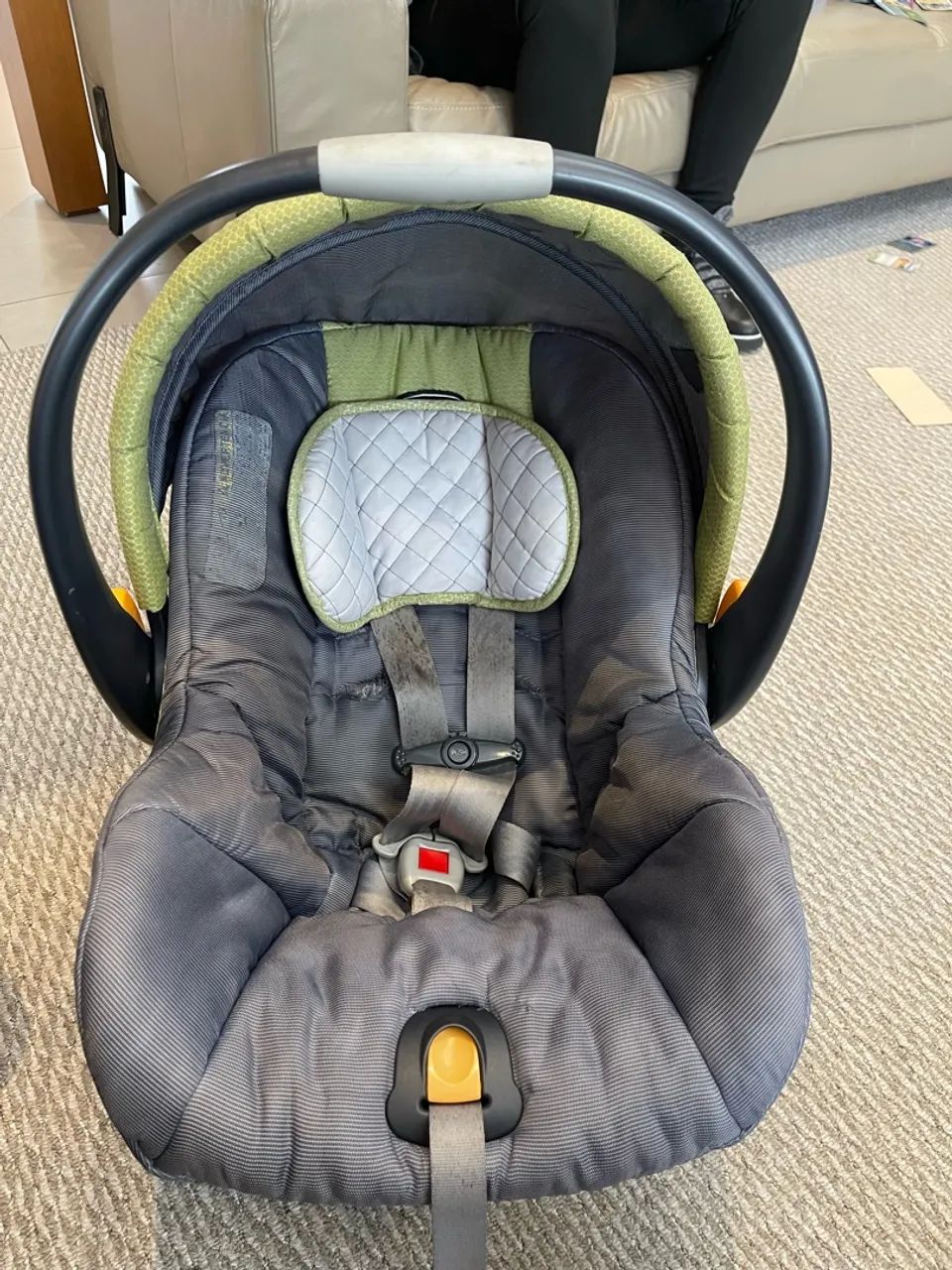 BEBÊ CONFORTO CHICCO IMPORTADO - COM BASE PARA CARRO - Foto 4