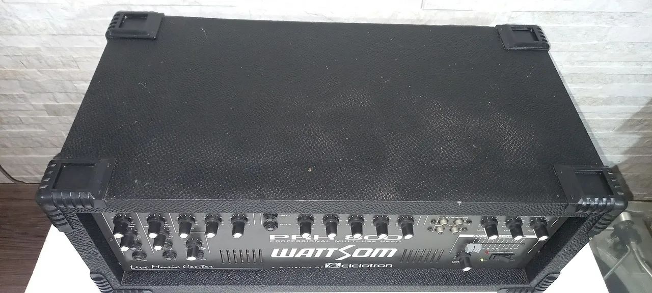 Amplificador Wattsom PRH 800, LINDO!!!!, funcionando perfeitamente.  - Foto 4