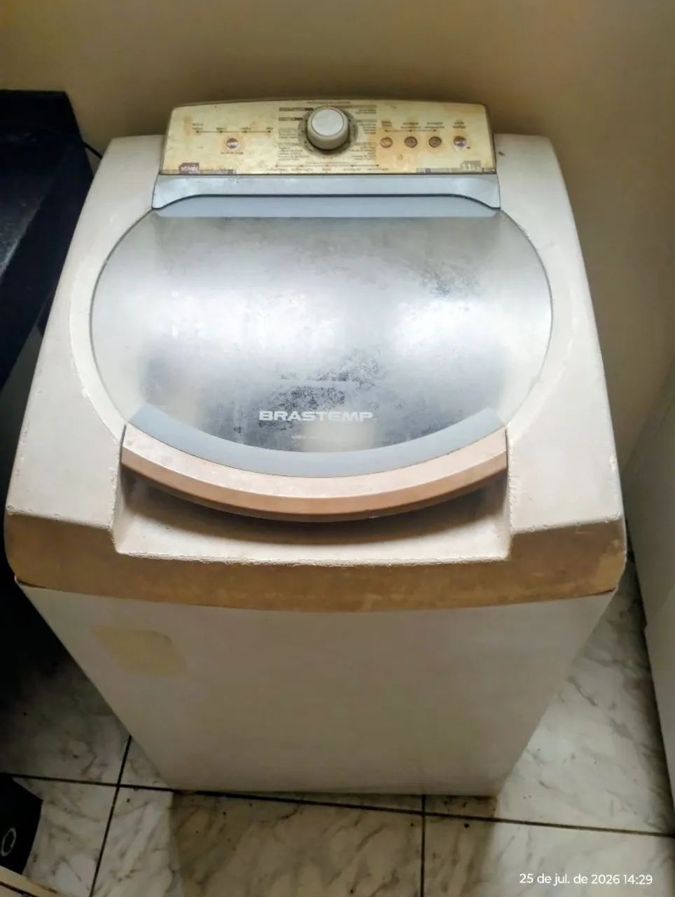 Máquina de lavar Brastemp funcionando perfeitamente 