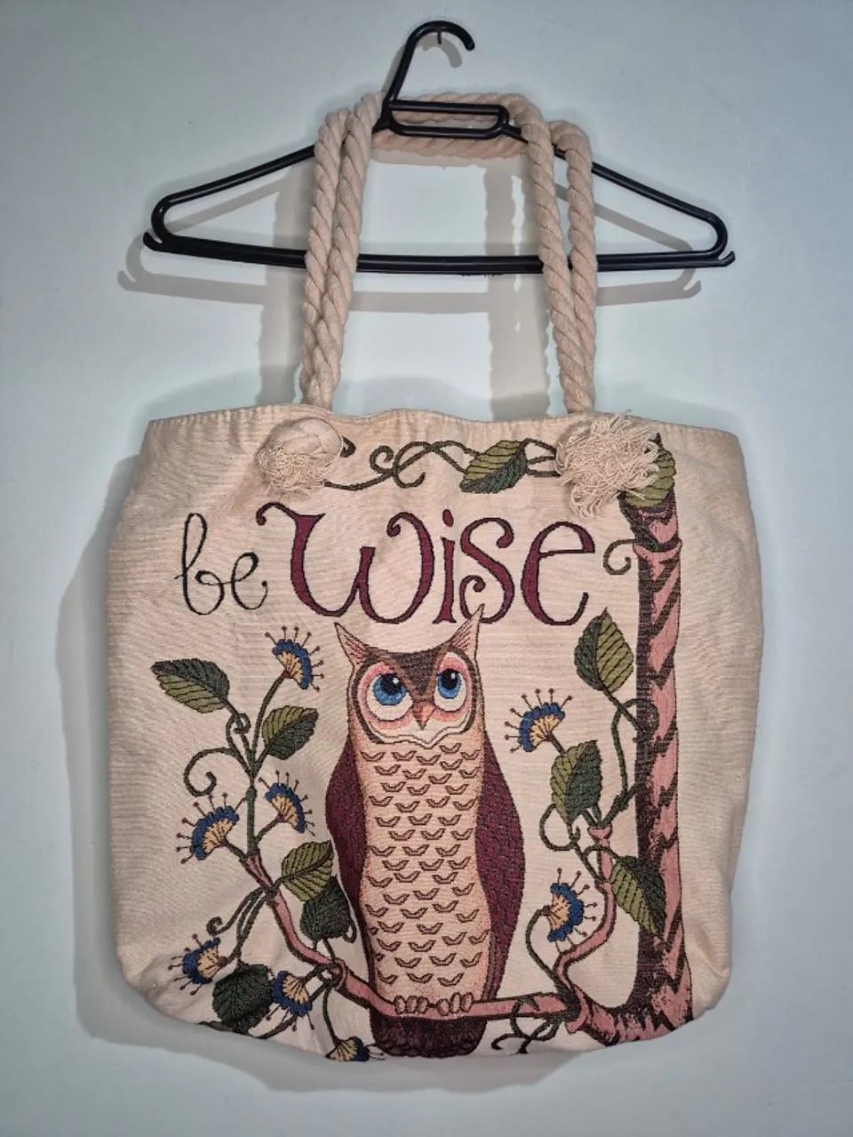Bolsa Grande Bordada