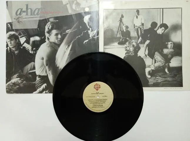 Disco de Vinil LP A-Ha Scoundrel Day - Foto 5