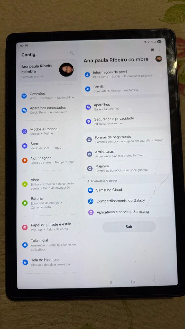 TABLET SAMSUNG GALAXY tab A9+ 128Gb-8 de ram - Foto 2