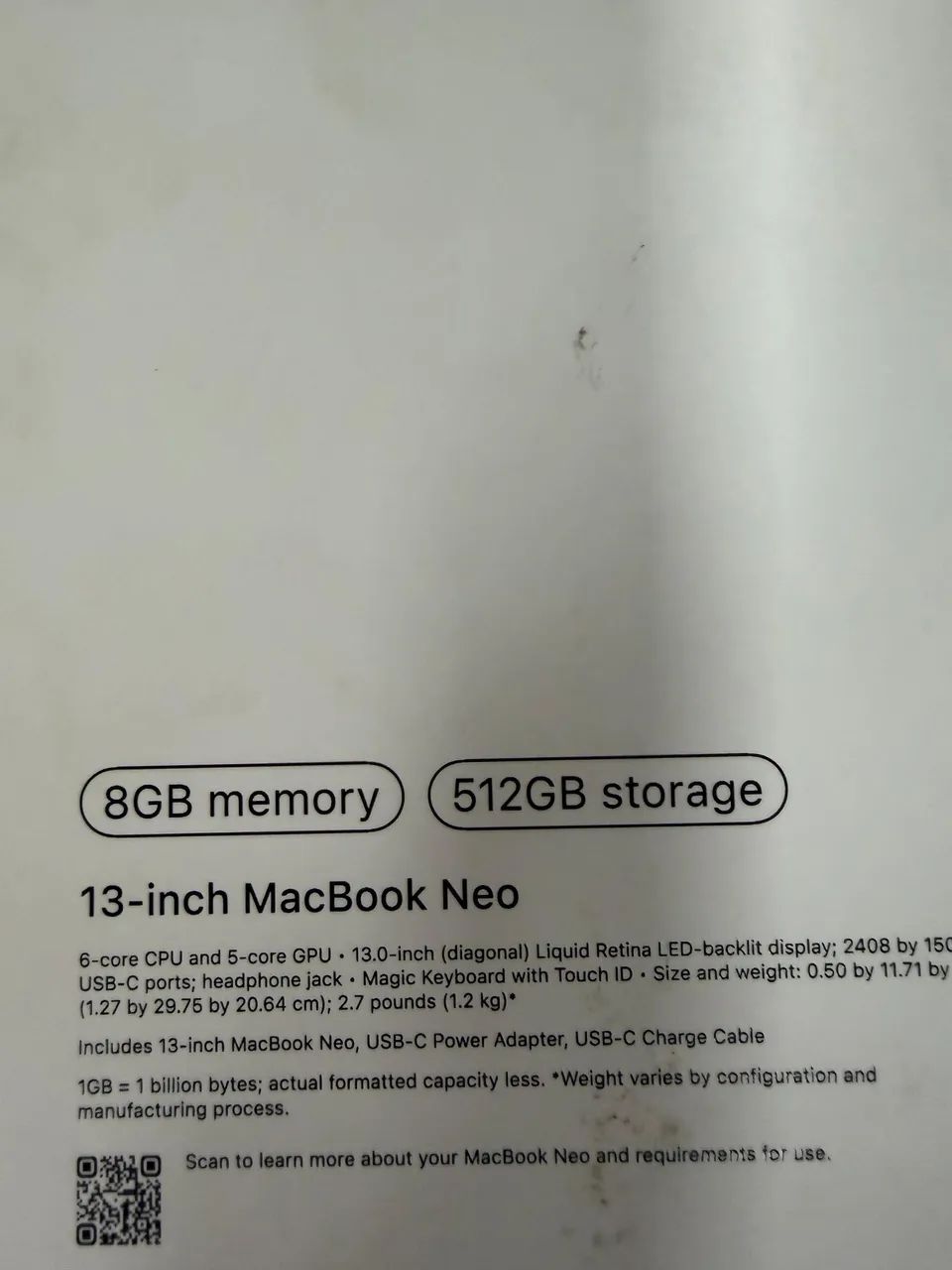 MacBook neo 512gb id - Foto 3