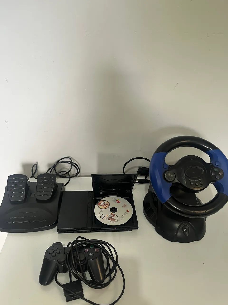 Ps2 mais kit corrida  - Foto 2