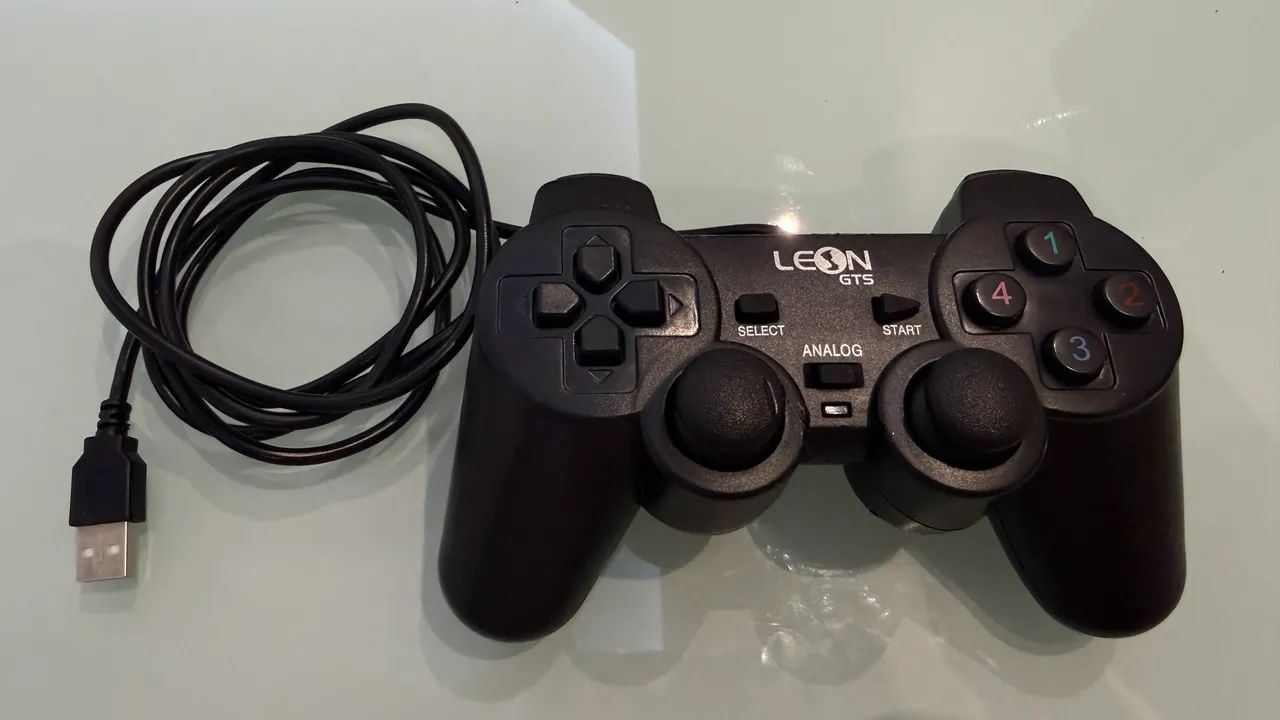 Controle USB Leon GTS para PC - Funcionando Perfeitamente - Foto 2