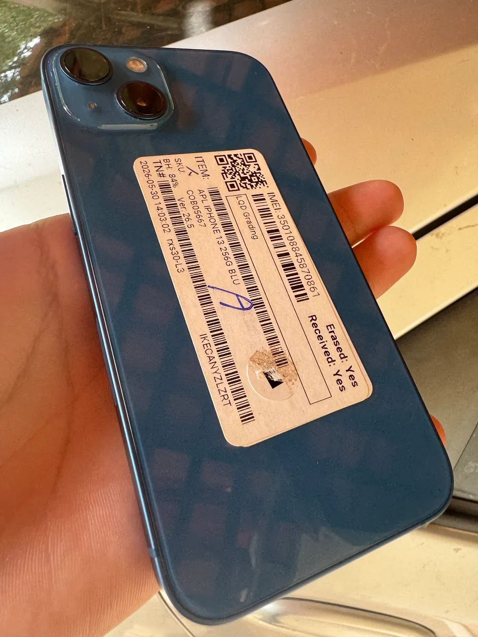 iphone 13 256g 84% de bateria + Carregador Turbo - Celulares e