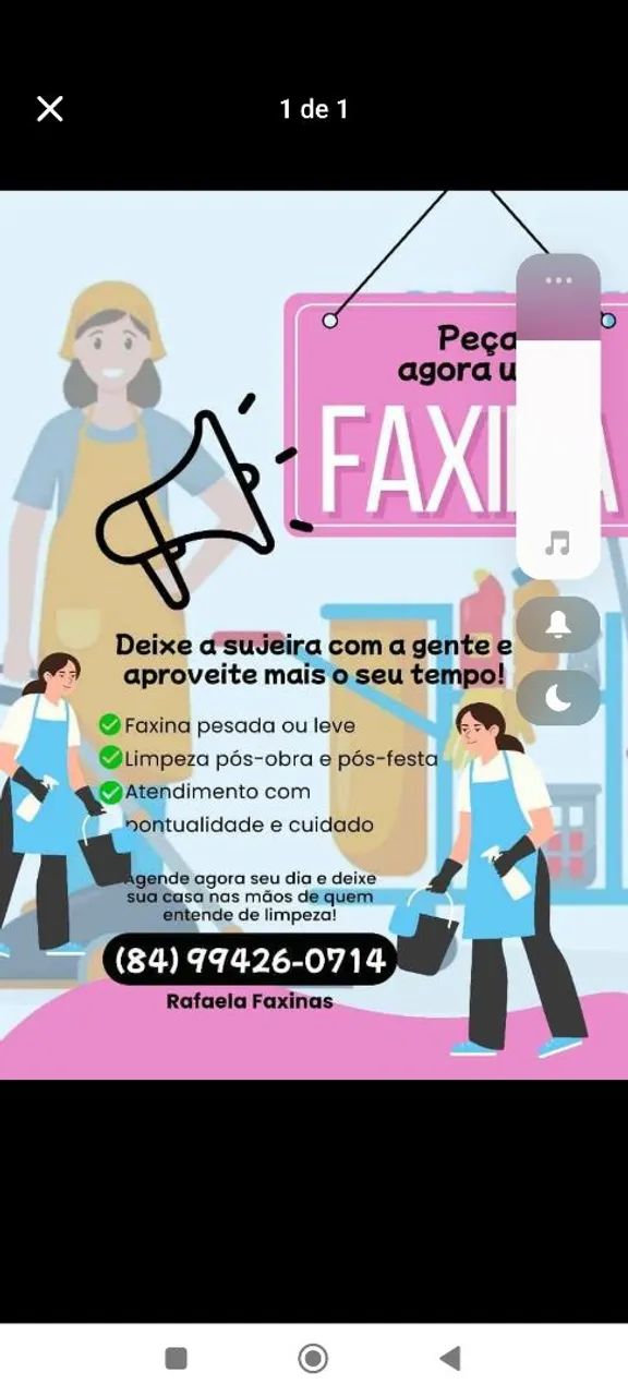 Serviço de limpeza 