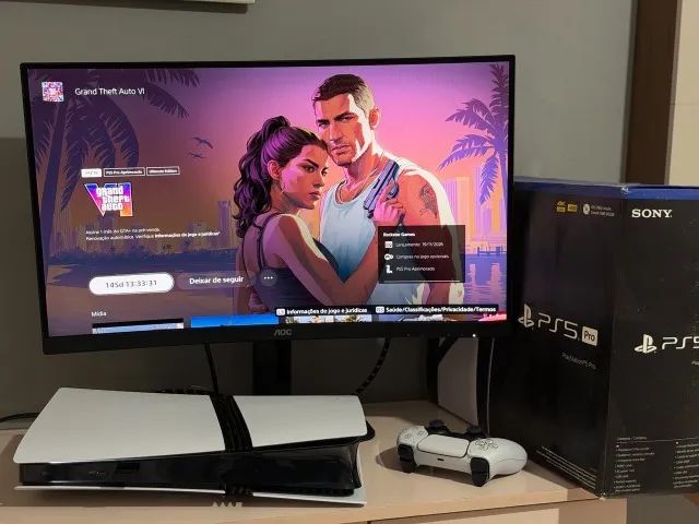 Playstation 5 Pro + 2 controles  - Foto 2
