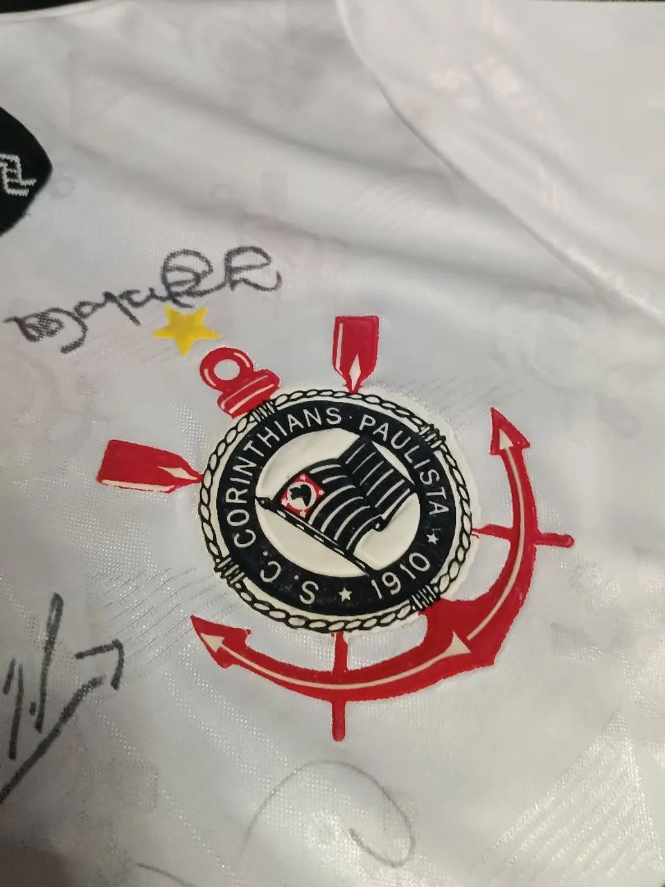 CAMISA CORINTHIANS SUVINIL 1995 AUTOGRAFADA - Foto 3