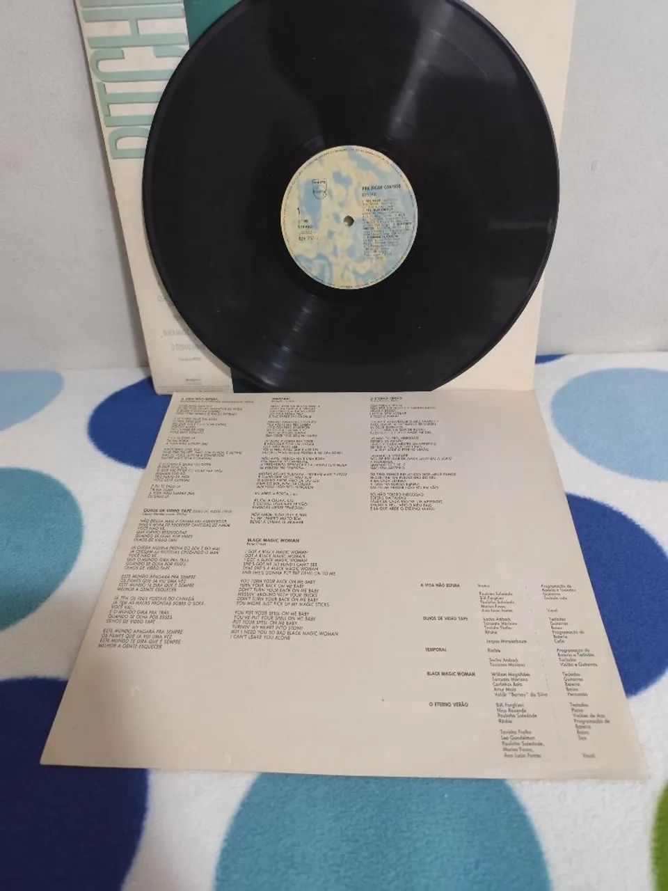 LP vinil Ritchie para ficar contigo com encarte e panfleto  - Foto 5