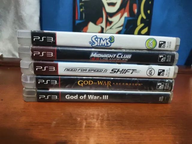Lote de jogos originais ps3, tudo completo e com desconto - Jogos