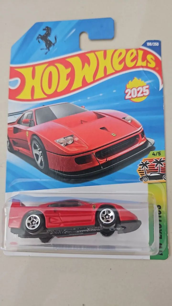 Ferrari f40  hot wheels 
