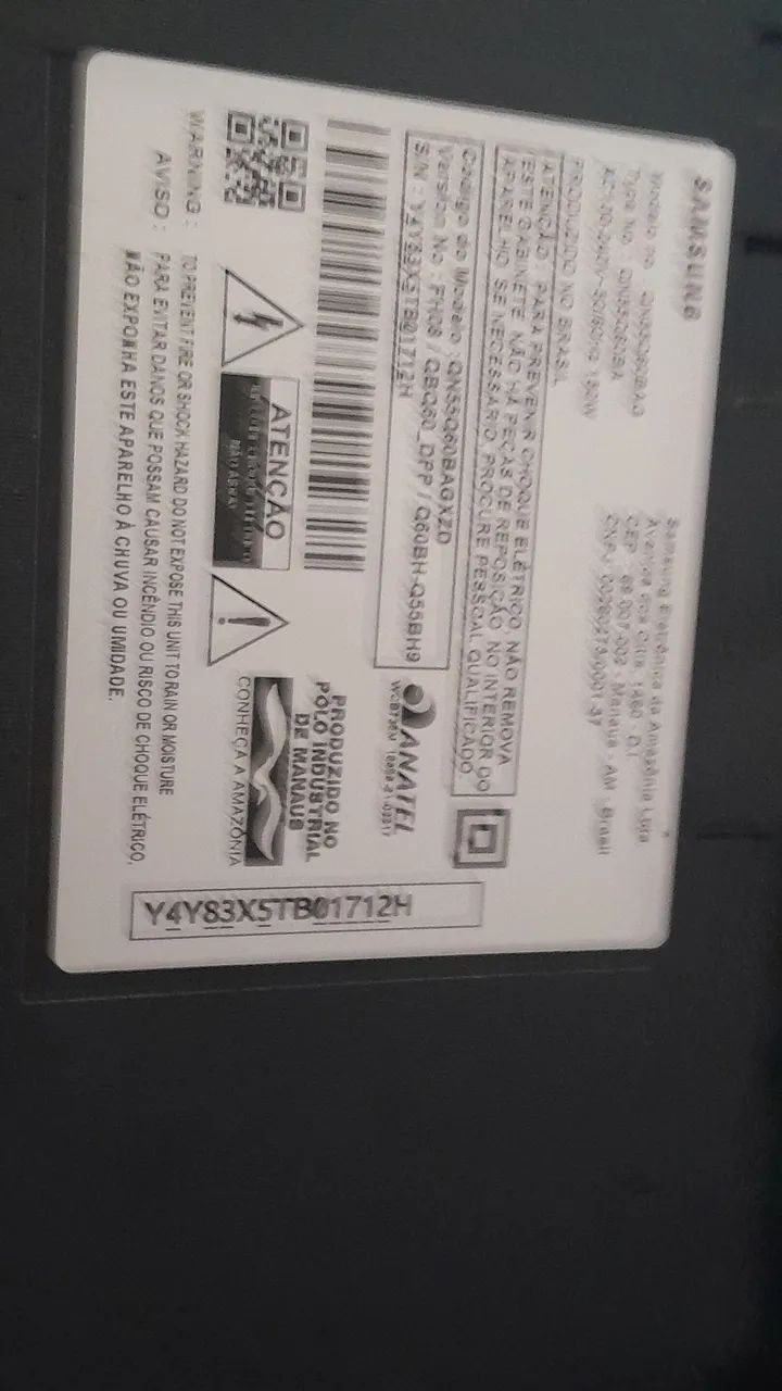 Vende-se tv samsung Qled 55 polegadas  - Foto 4