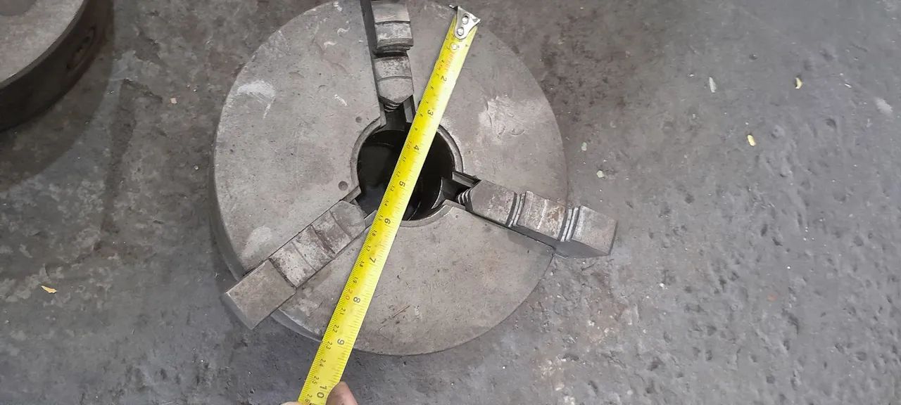 Placa de 3 castanhas para torno  - Foto 3
