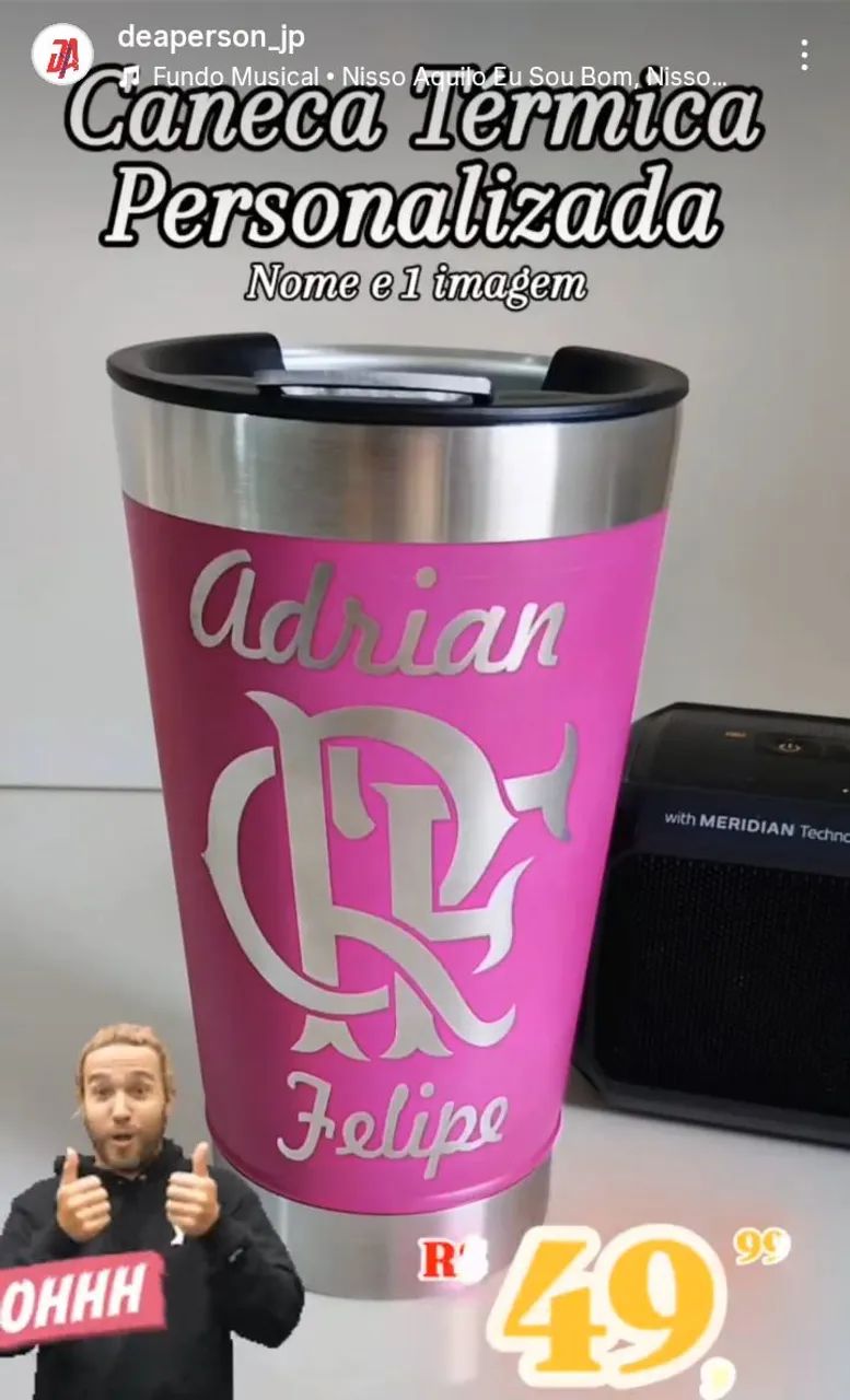 Copo Térmico Personalizado 473ml