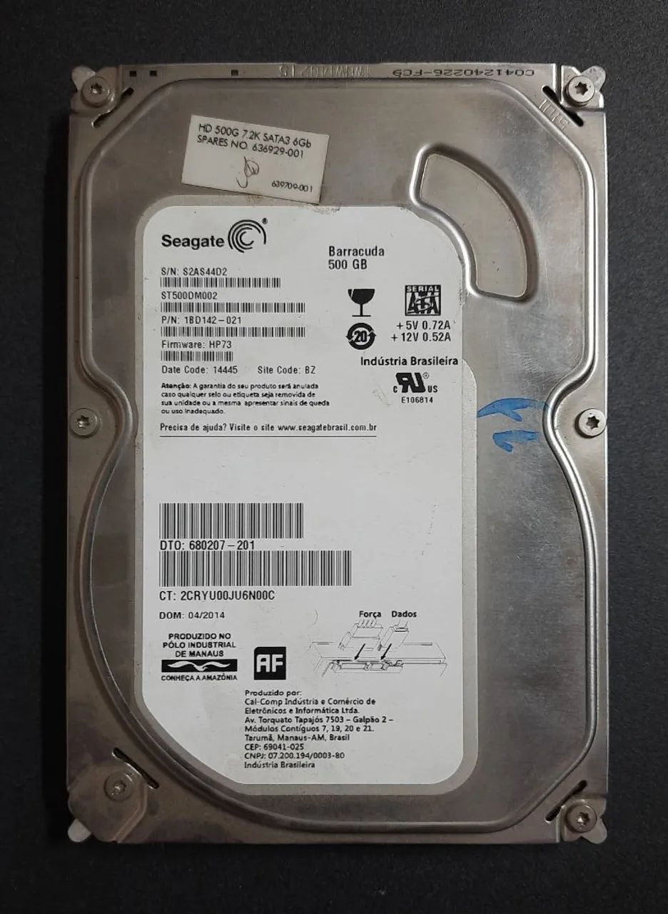 HD desktop / 500gb