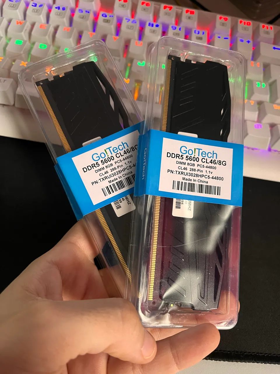 2 Memórias RAM DDR5 8GB 5600MHz - Memória RAM - Meireles